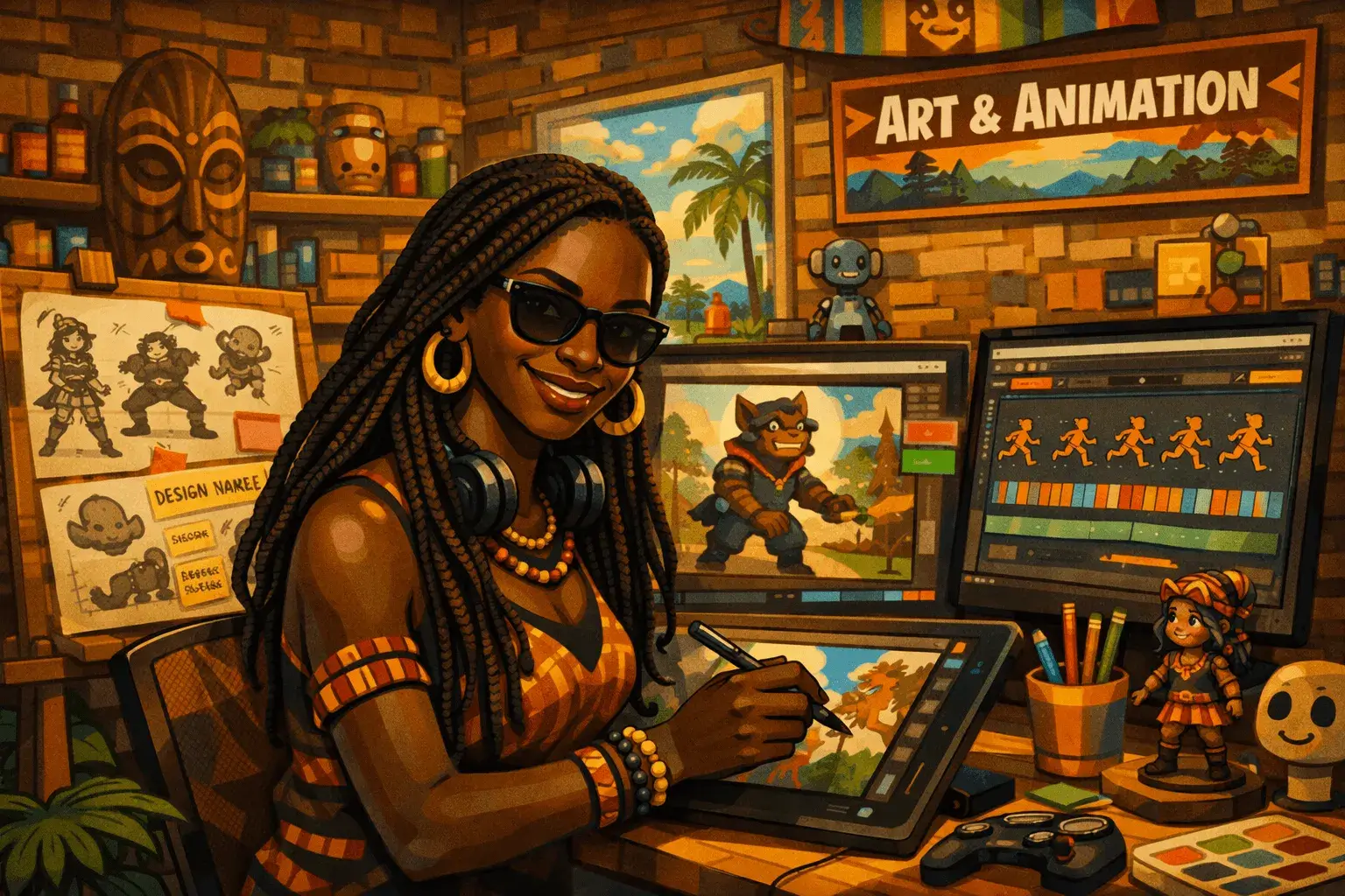 Art and animation role at Smilecoast Games