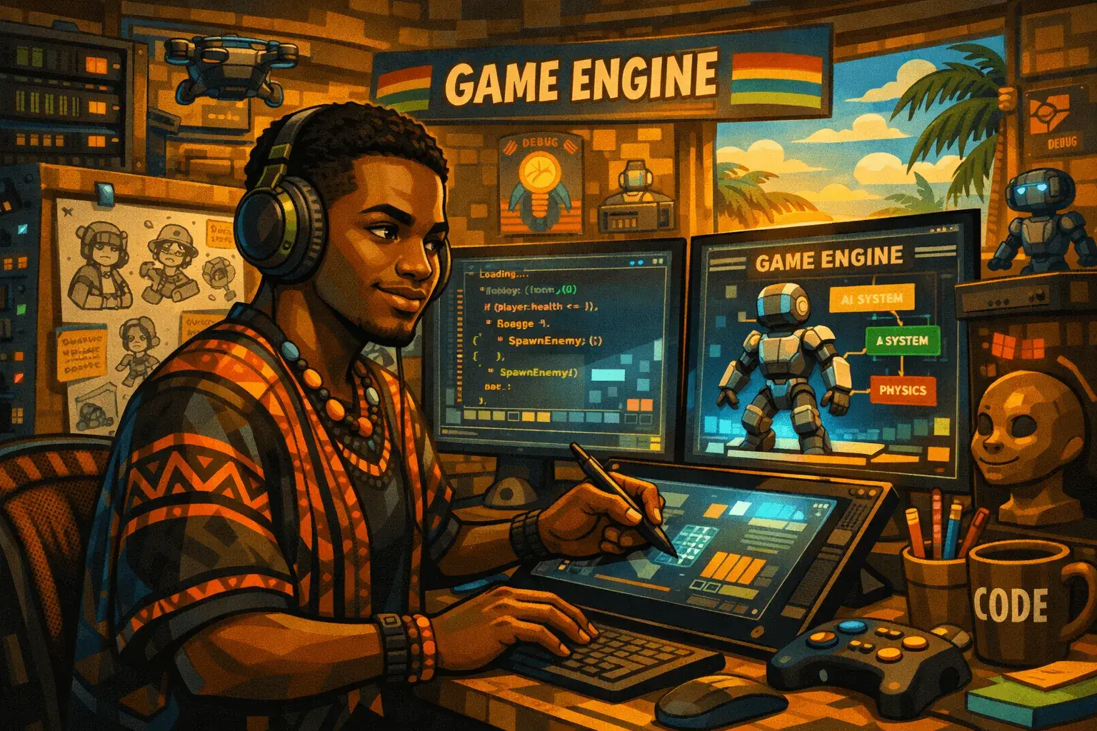 Engineering role at Smilecoast Games